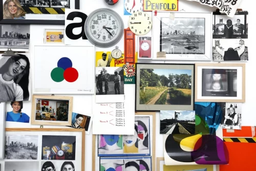 LIVING ROOM WALL, installation, 2014 (detail)